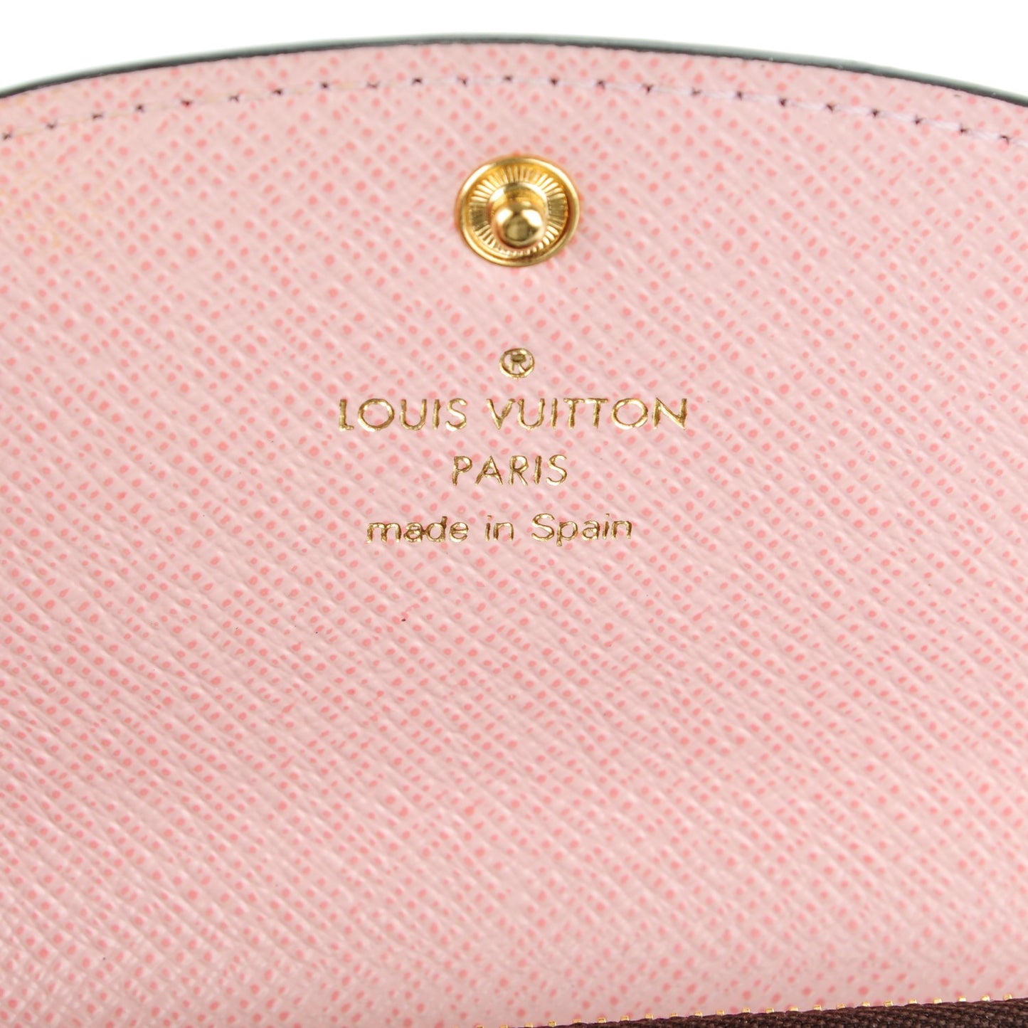 Monogram Rosalie Coin Purse Rose Ballerine