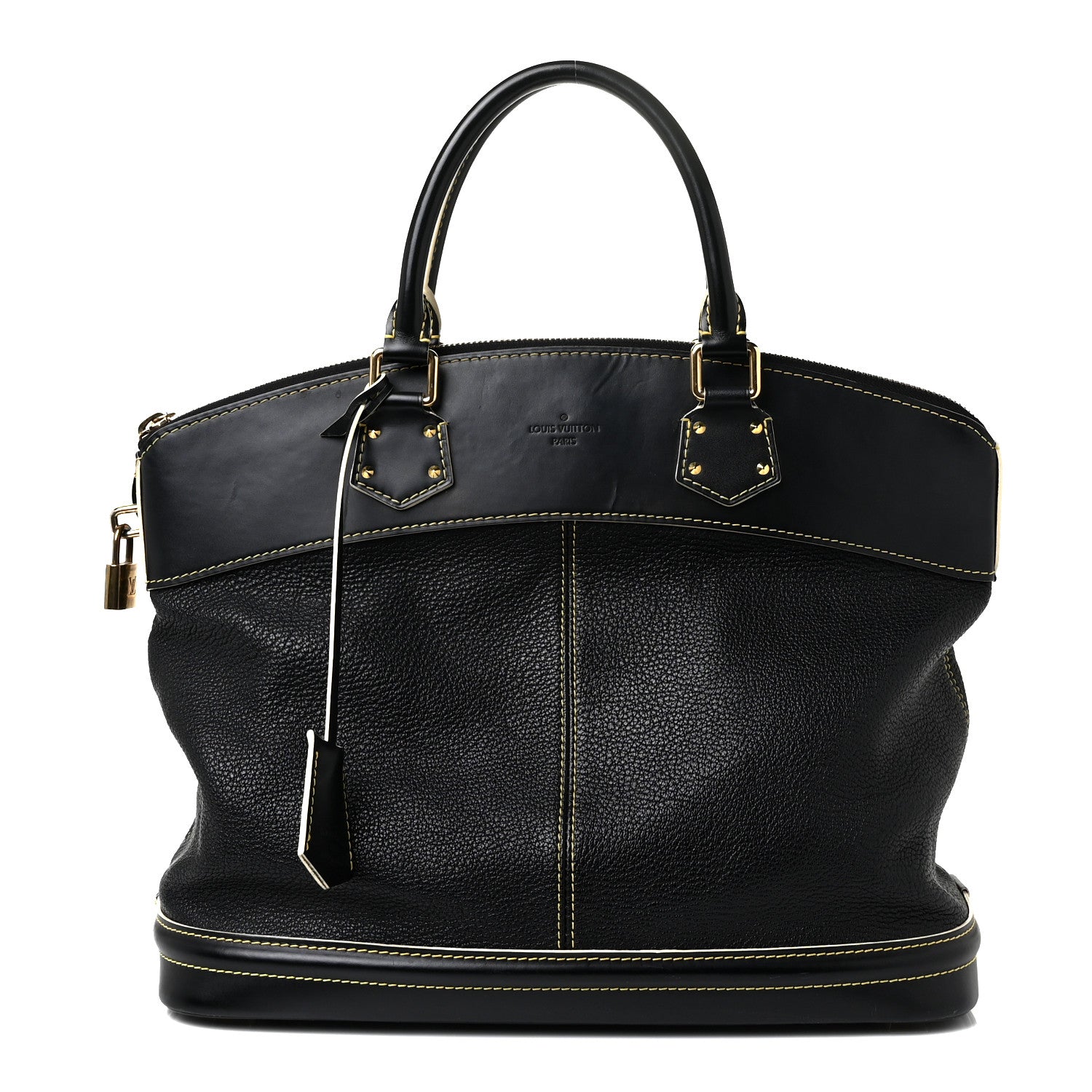 Louis Vuitton Suhali Lockit MM Black 1 of 7
