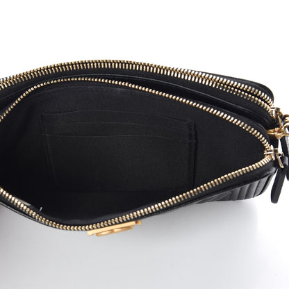 Chanel Caviar Quilted Small Boy Clutch With Chain Black 5 of 12