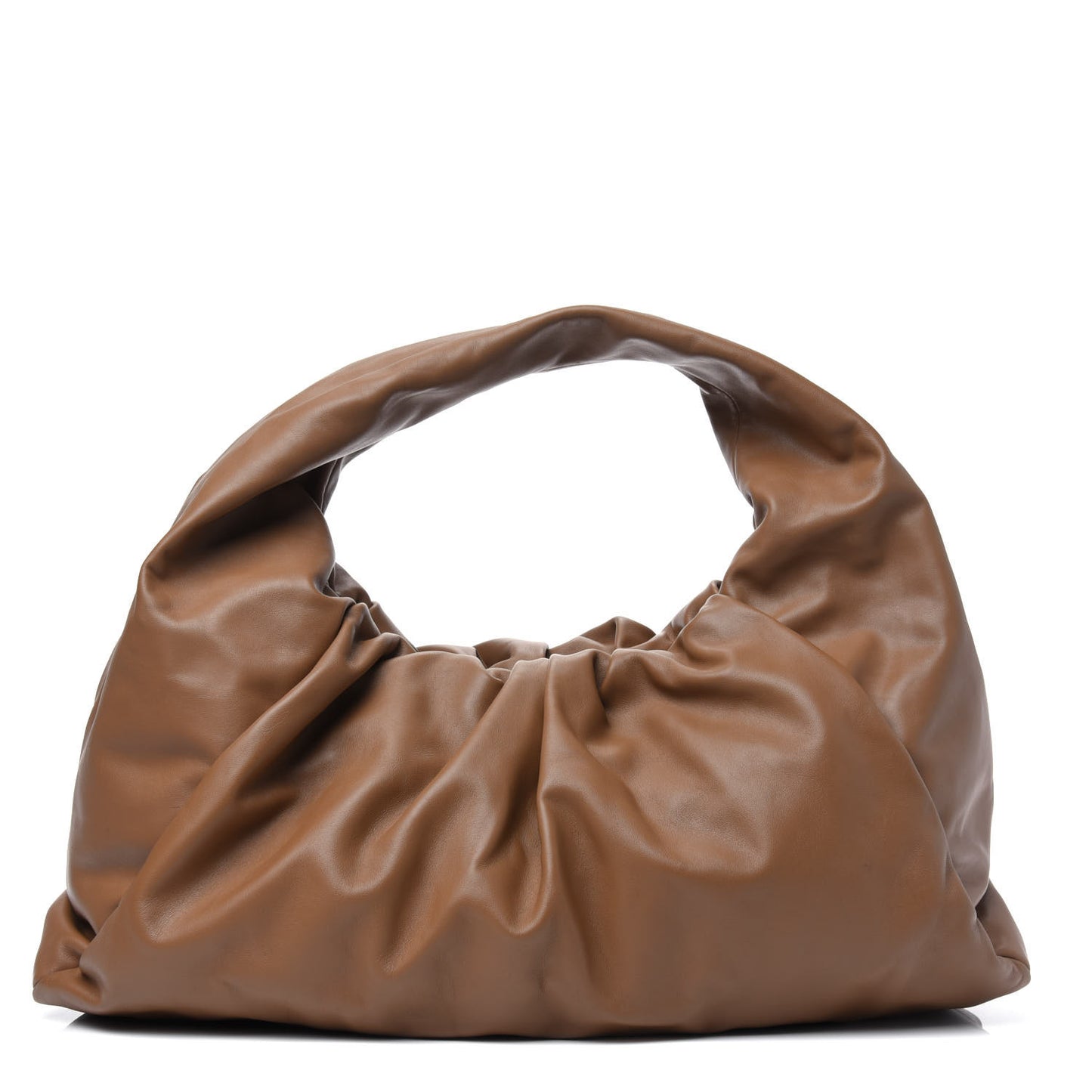 Smooth Butter Calfskin Large The Shoulder Pouch Cammello