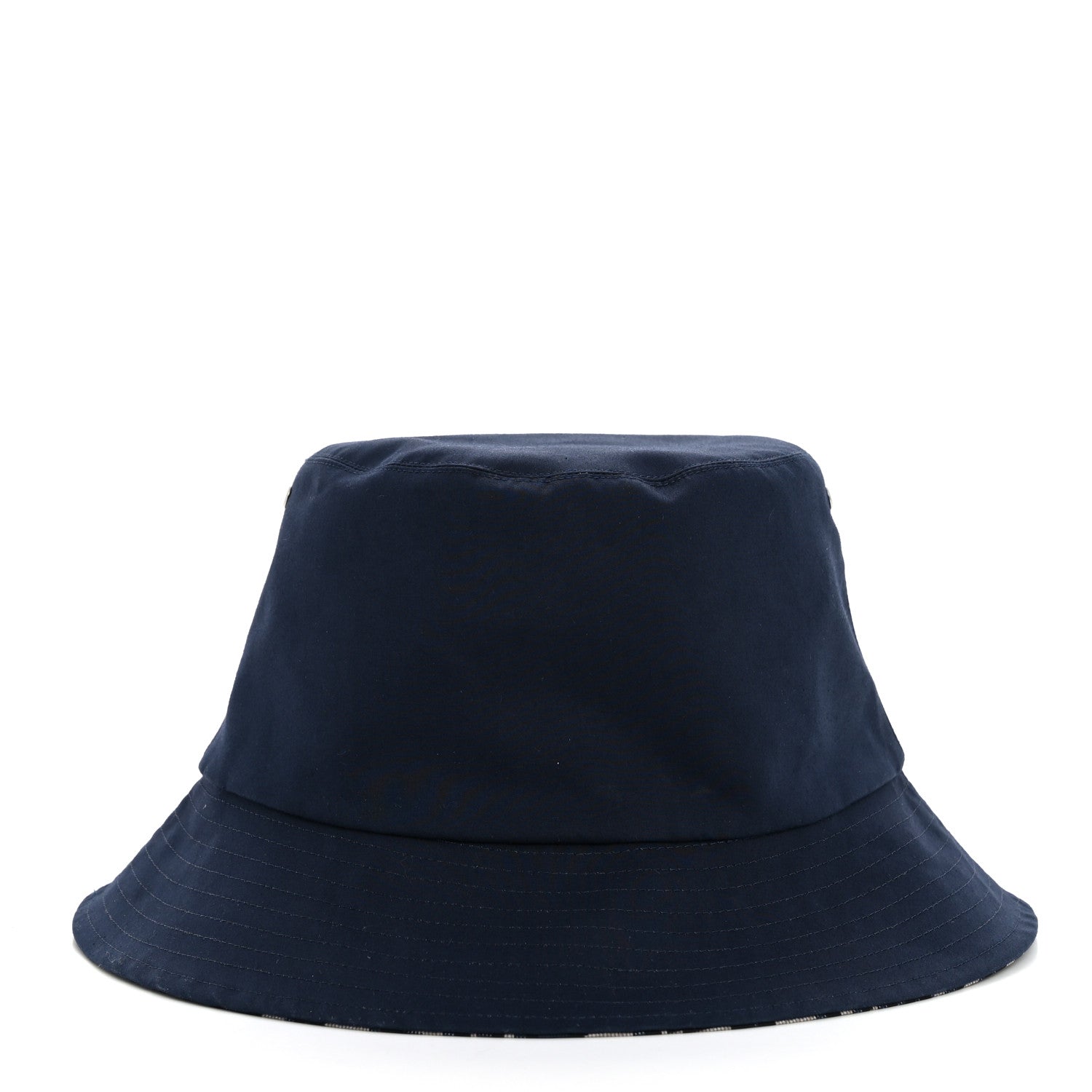 Christian Dior Oblique Reversible Teddy-D Brim Bucket Hat 56 Blue