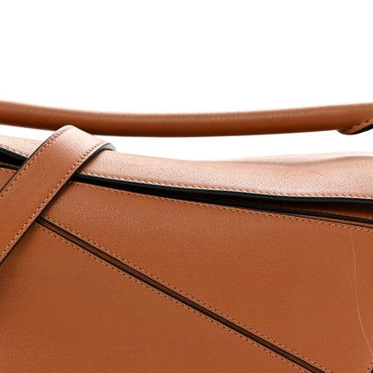 Loewe Calfskin Small Puzzle Bag Tan 7 of 9