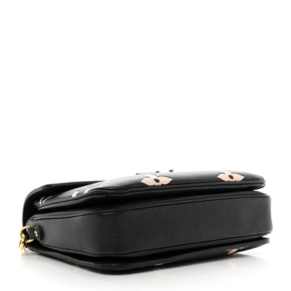 Louis Vuitton Empreinte Monogram Giant Pochette Metis Black Beige 4 of 10