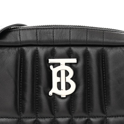 Burberry Calfskin Quilted Small Lola Camera Bag Black 7 of 9