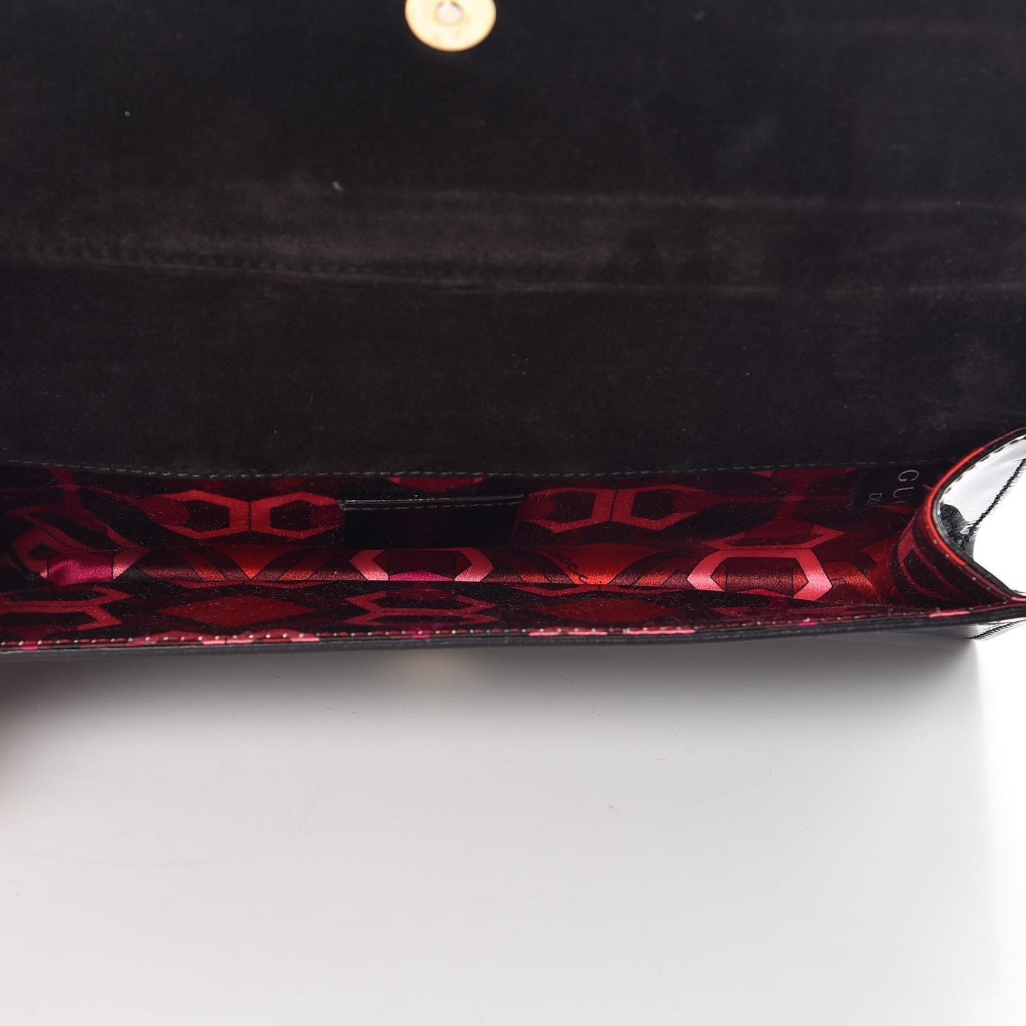 Patent Romy Clutch Black