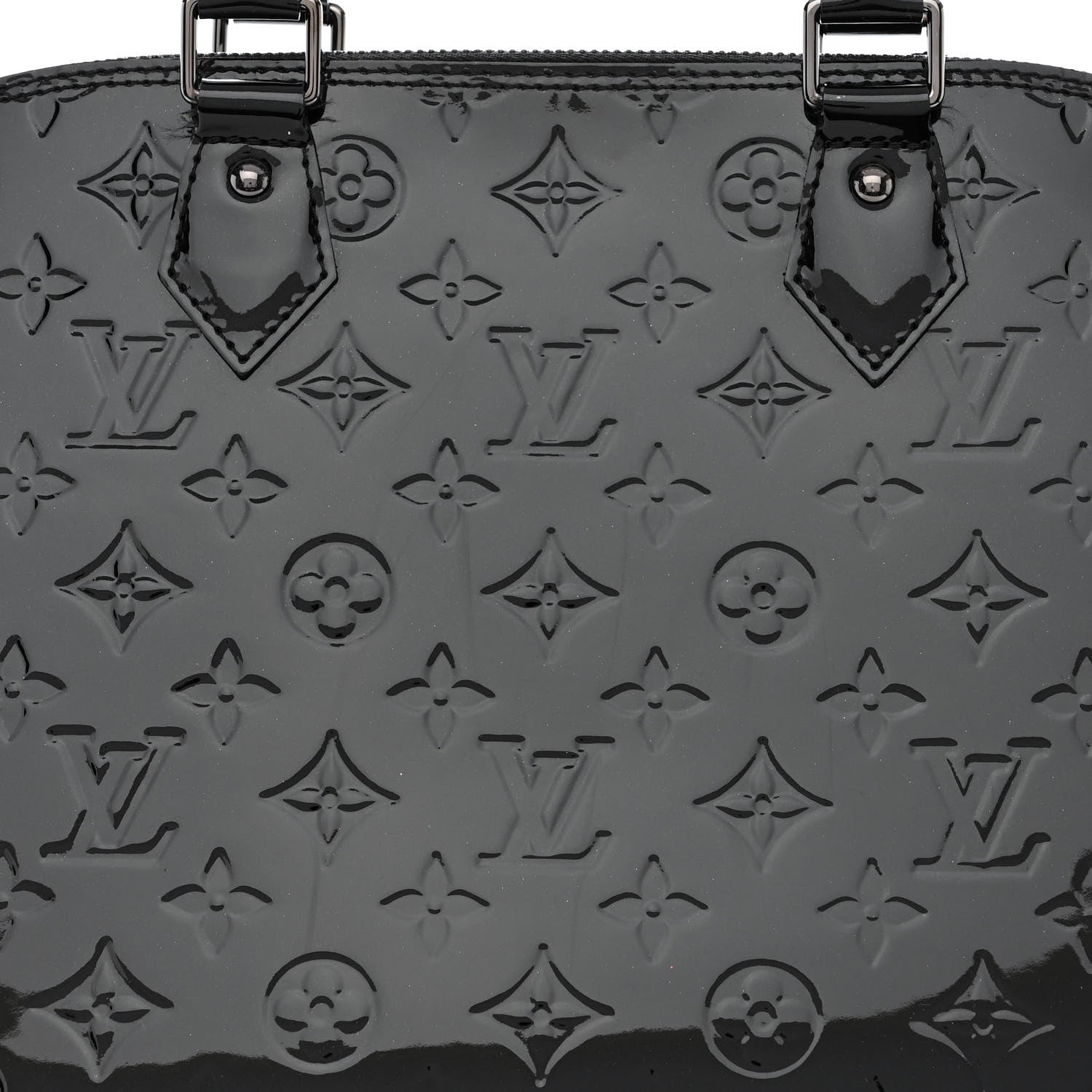 Louis Vuitton Vernis Alma GM Noir Magnetique 8 of 11