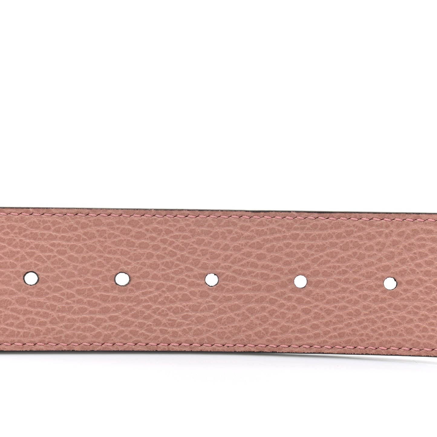 Calfskin 1973 Reversible Belt 80 32 Black Pink