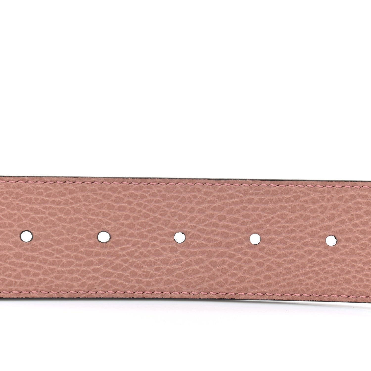 Gucci Calfskin 1973 Reversible Belt 80 32 Black Pink 7 of 8