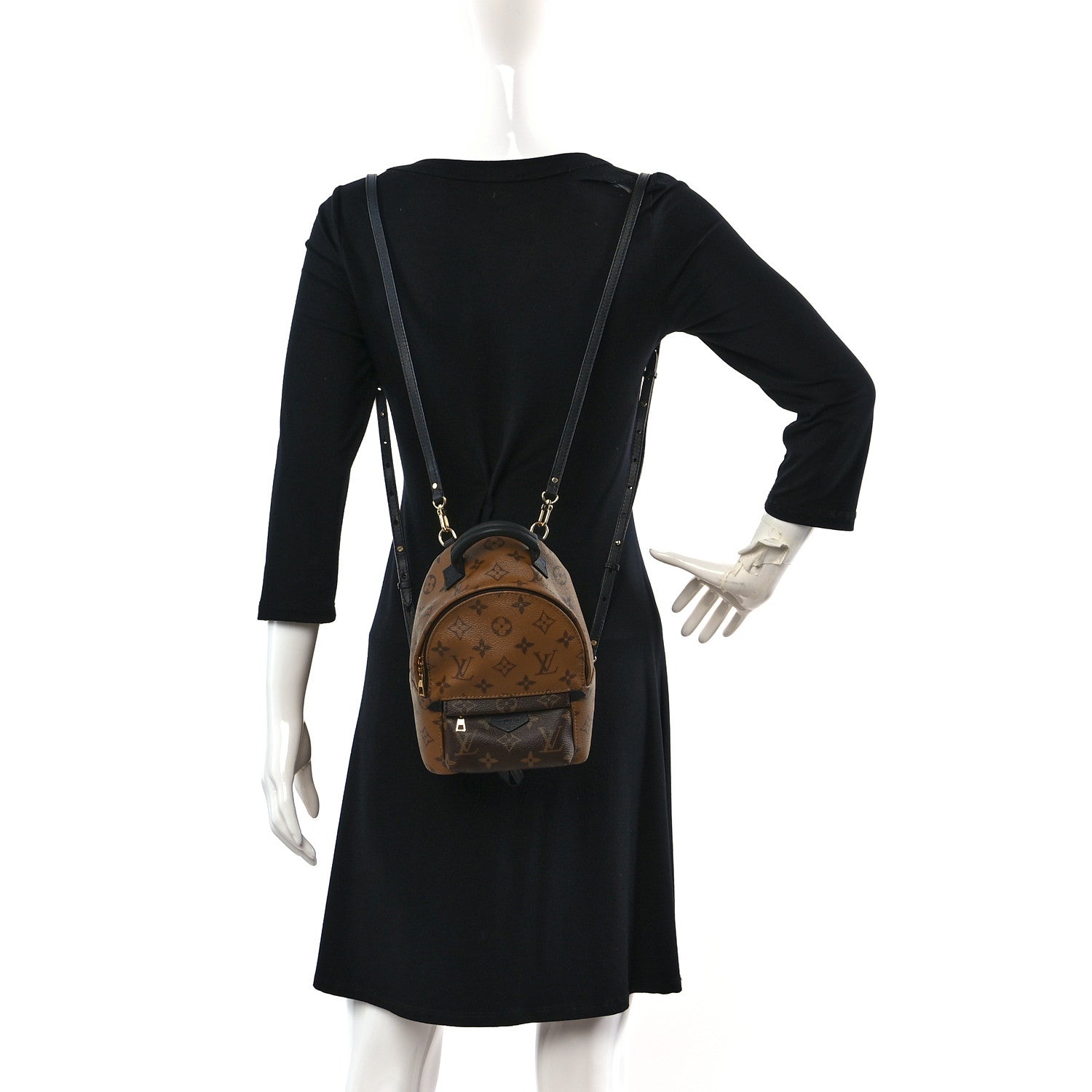 Louis Vuitton Reverse Monogram Palm Springs Backpack Mini 2 of 9