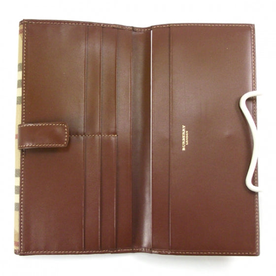 Burberry Haymarket Check Continental Wallet 5 of 9