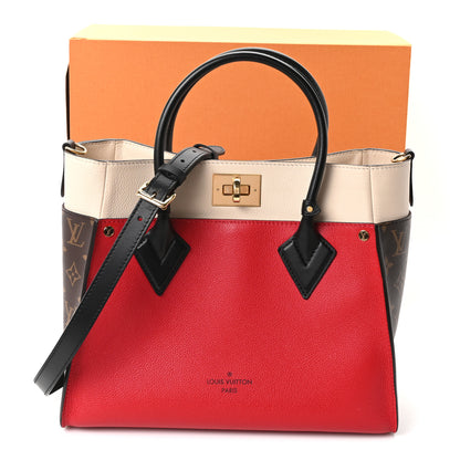 Louis Vuitton Calfskin Monogram On My Side Pirate Red 10 of 10