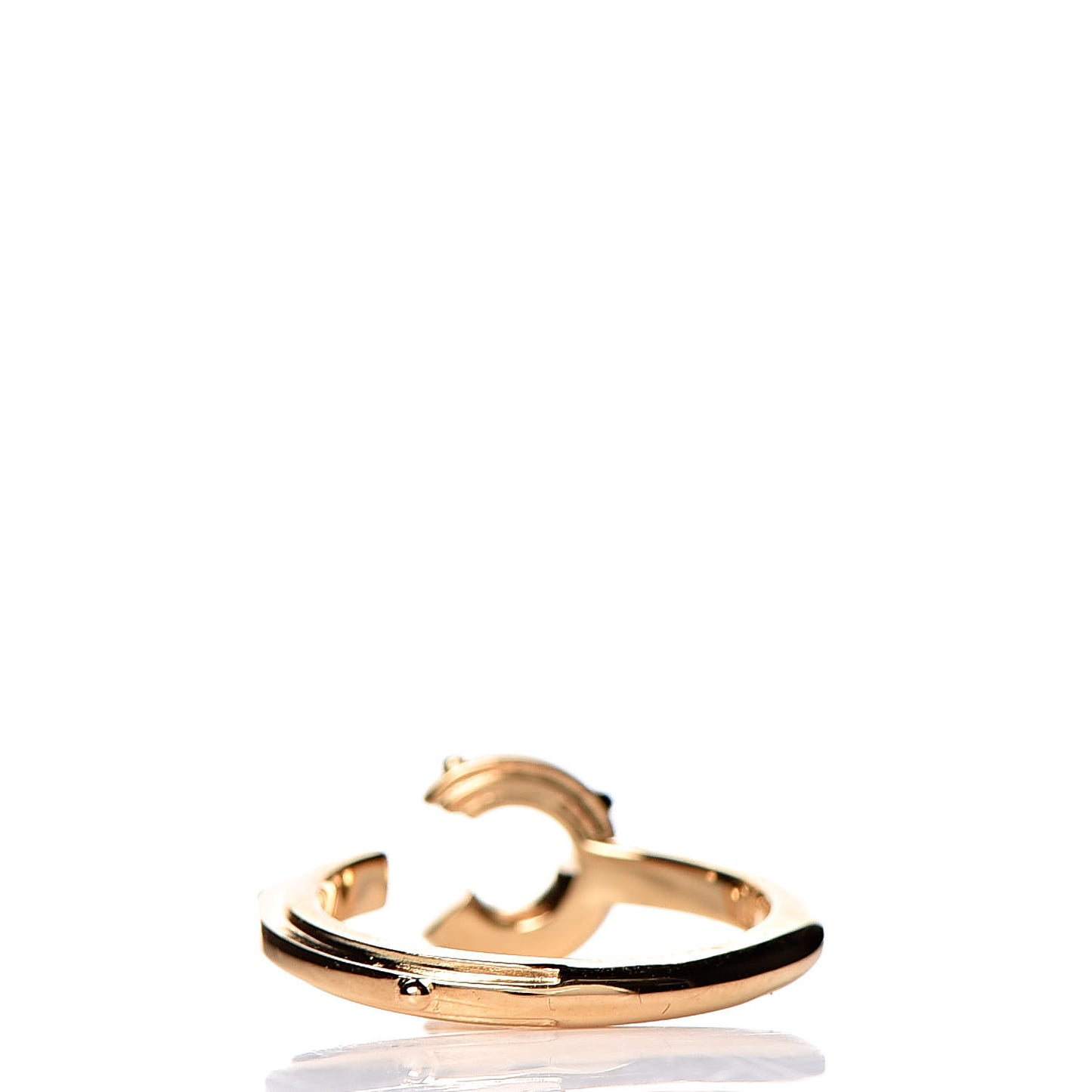LV And Me Letter C Ring M Gold