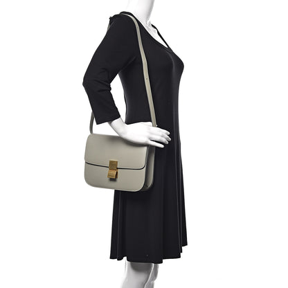 Celine Box Calfskin Medium Classic Box Flap Bag Jade 3 of 13