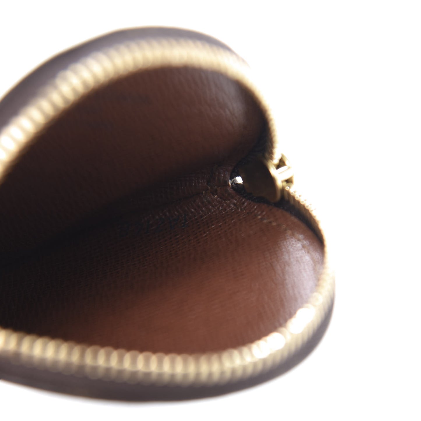Monogram Round Coin Purse