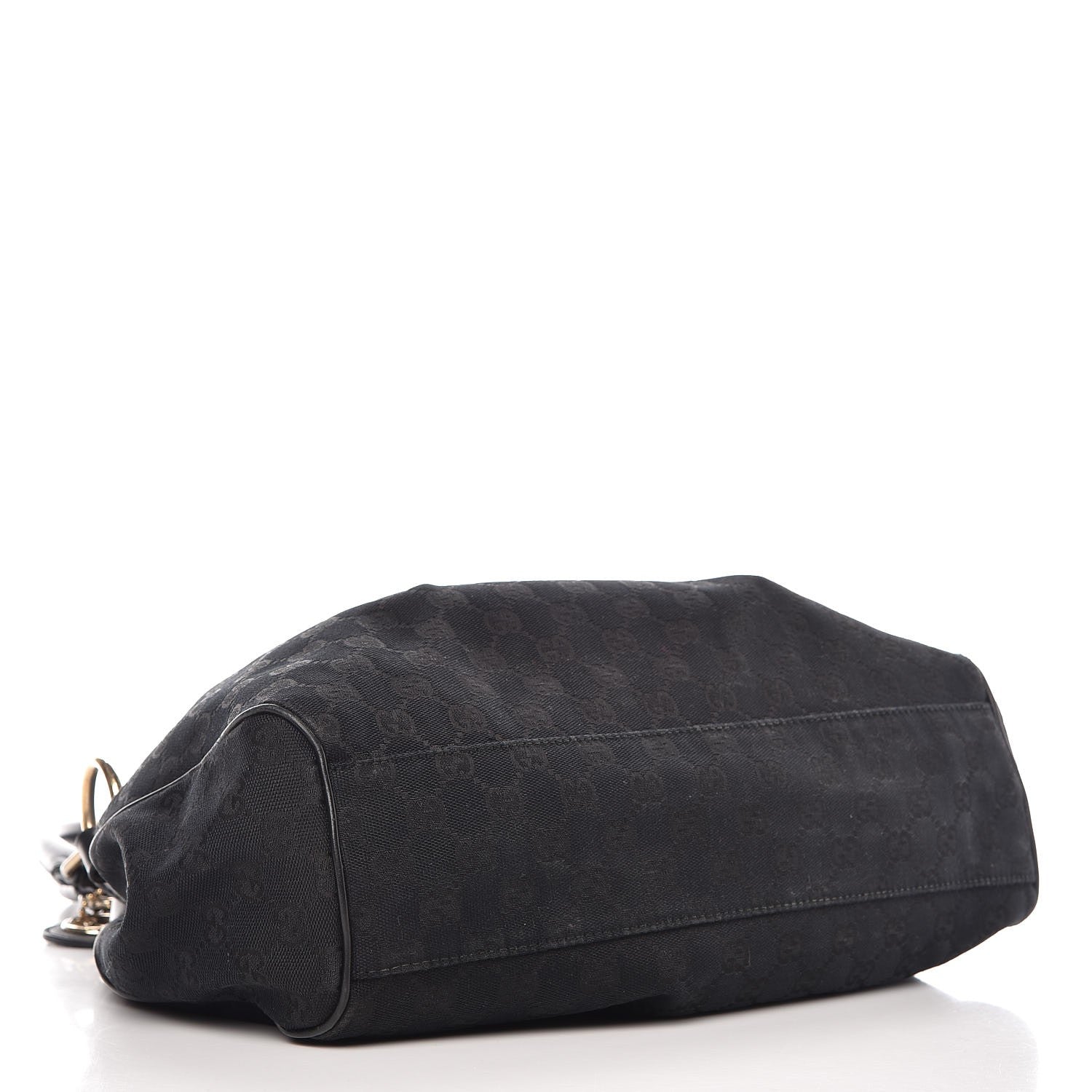 Gucci Monogram Medium Sukey Tote Black 4 of 16