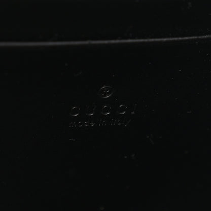 Gucci Calfskin GG Debossed Chain Wallet Black 6 of 10