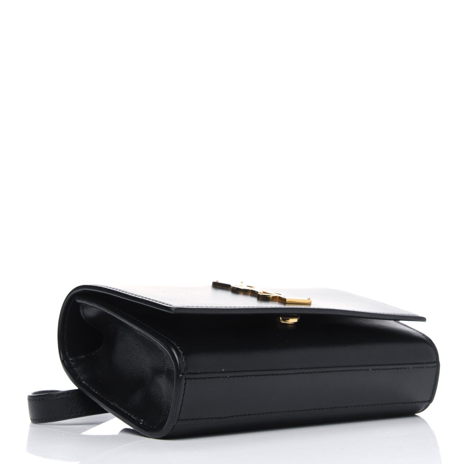 Saint Laurent Smooth Calfskin Monogram Kate Belt Bag Black 3 of 6