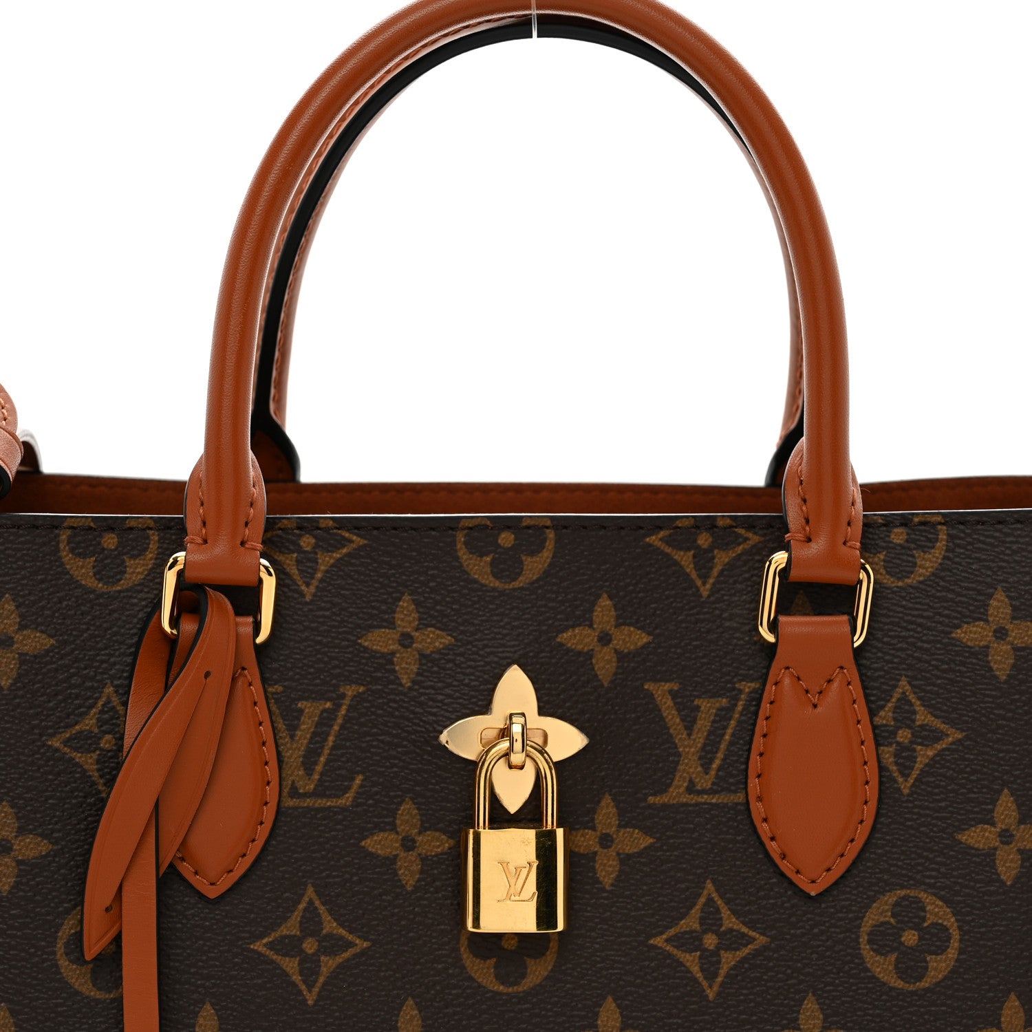 Louis Vuitton Monogram Flower Tote Caramel 5 of 9