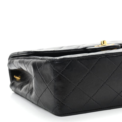 Chanel Lambskin Quilted Mini Square Flap Bag Black 5 of 10