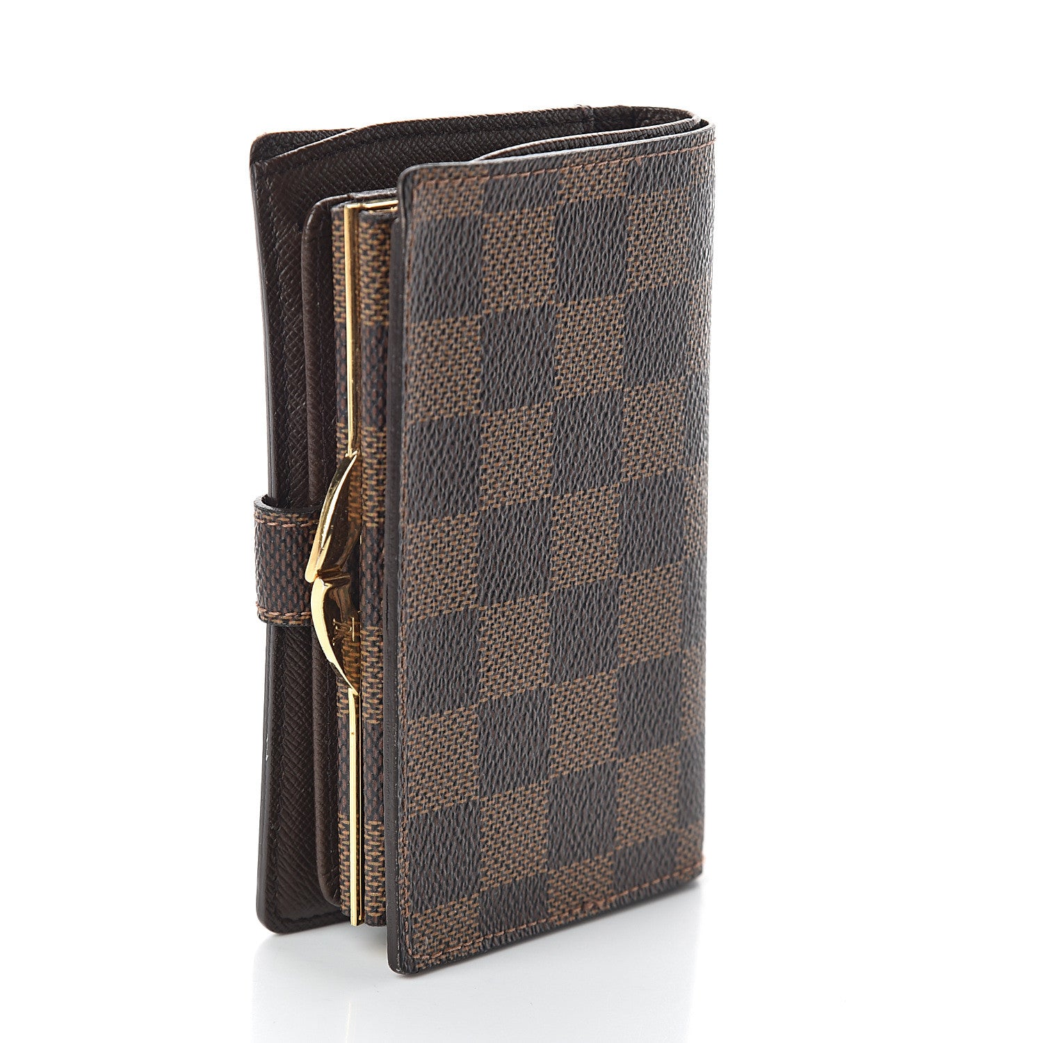 Louis Vuitton Damier Ebene French Purse Wallet 2 of 5