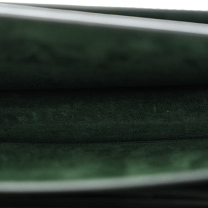 Saint Laurent Calfskin Medium Monogram Sunset New Vert Fonce 5 of 13