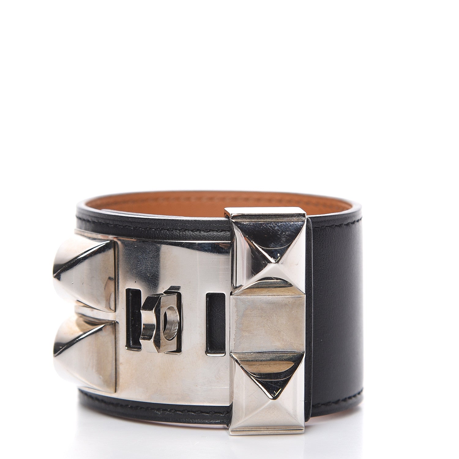 Hermes Chamonix Collier de Chien CDC Bracelet S Black 3 of 8