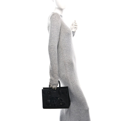 Saint Laurent Calfskin Love Patchwork Baby Sac De Jour Black 2 of 10