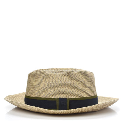 Hermes Straw Panama Hat 58 Naturel 3 of 5