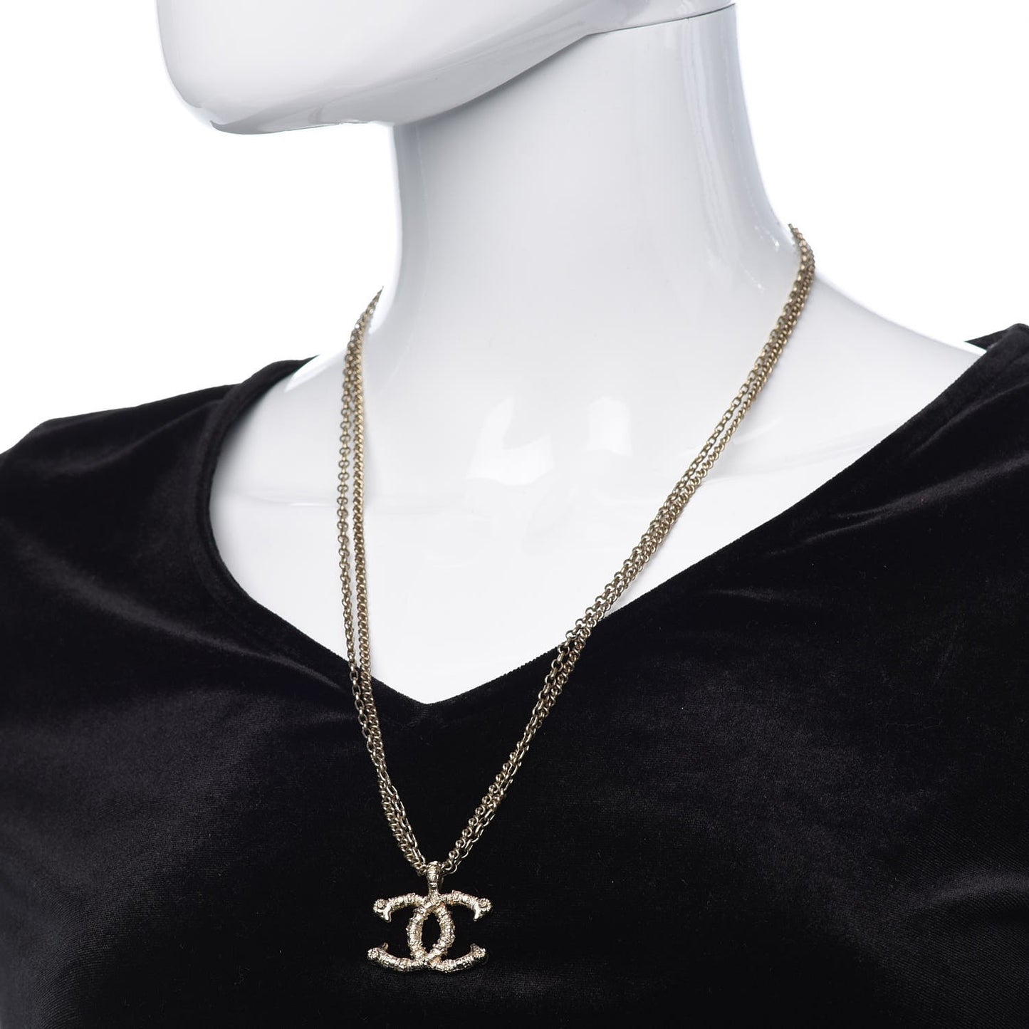 Chain Sheep CC Necklace Gold
