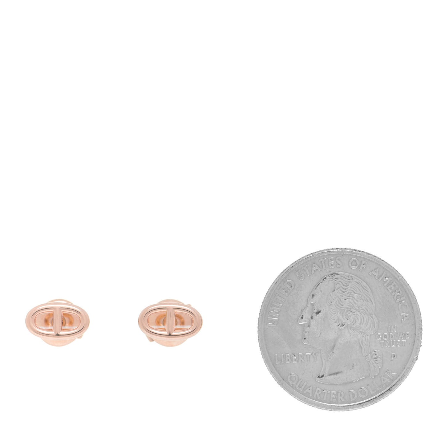 18K Rose Gold TPM Farandole Stud Earrings