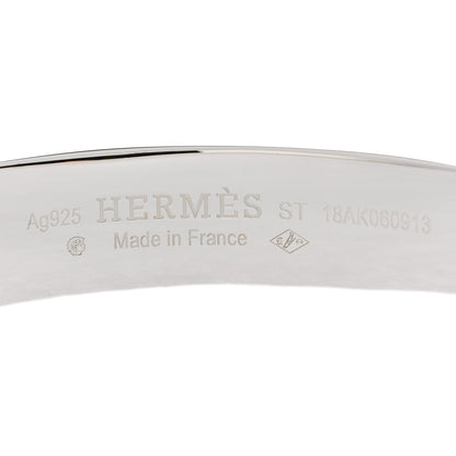 Hermes Sterling Silver PM Collier De Chien Bracelet ST 3 of 4