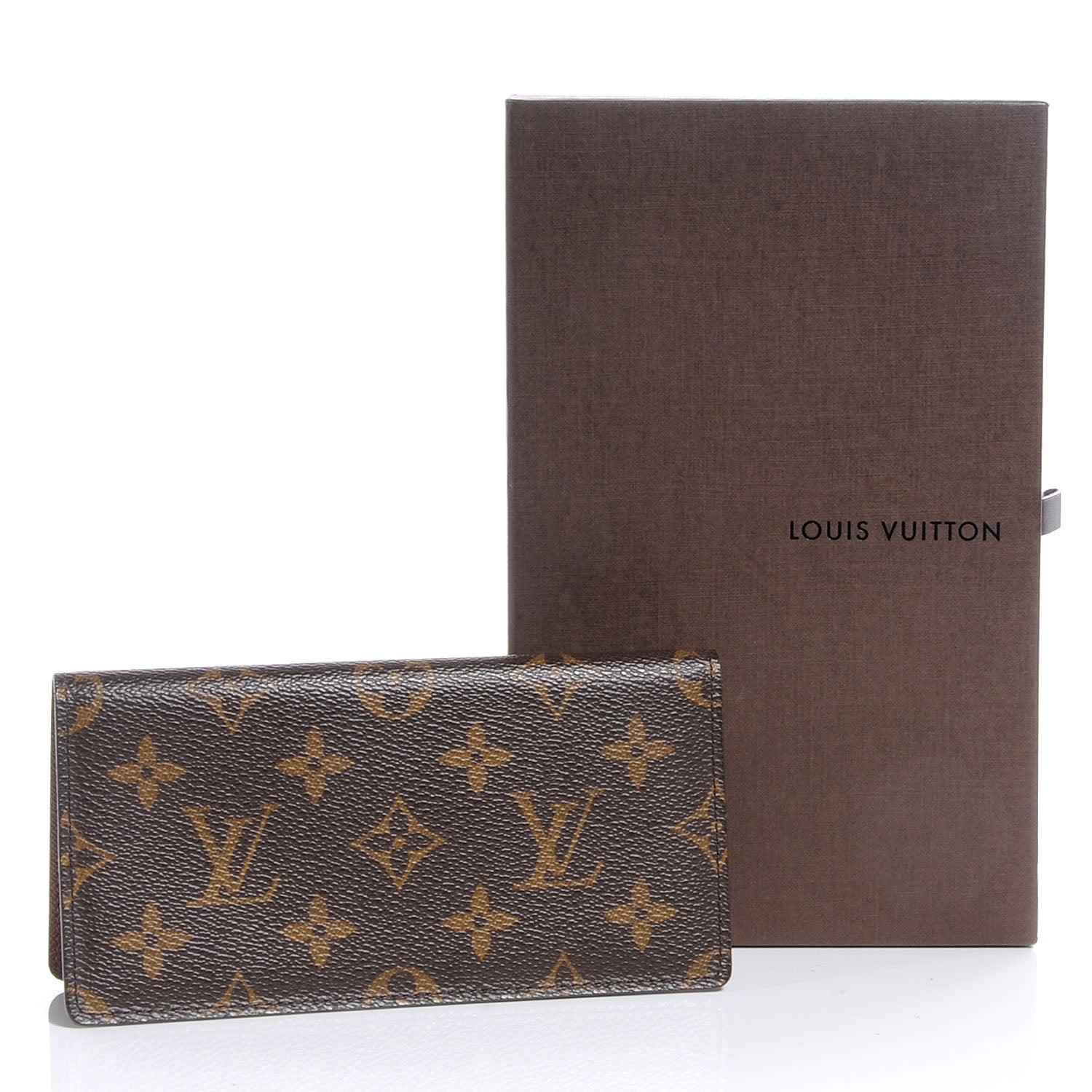 Louis Vuitton Monogram Simple Checkbook Holder Wallet 5 of 8