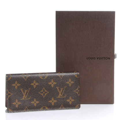 Louis Vuitton Monogram Simple Checkbook Holder Wallet 5 of 8