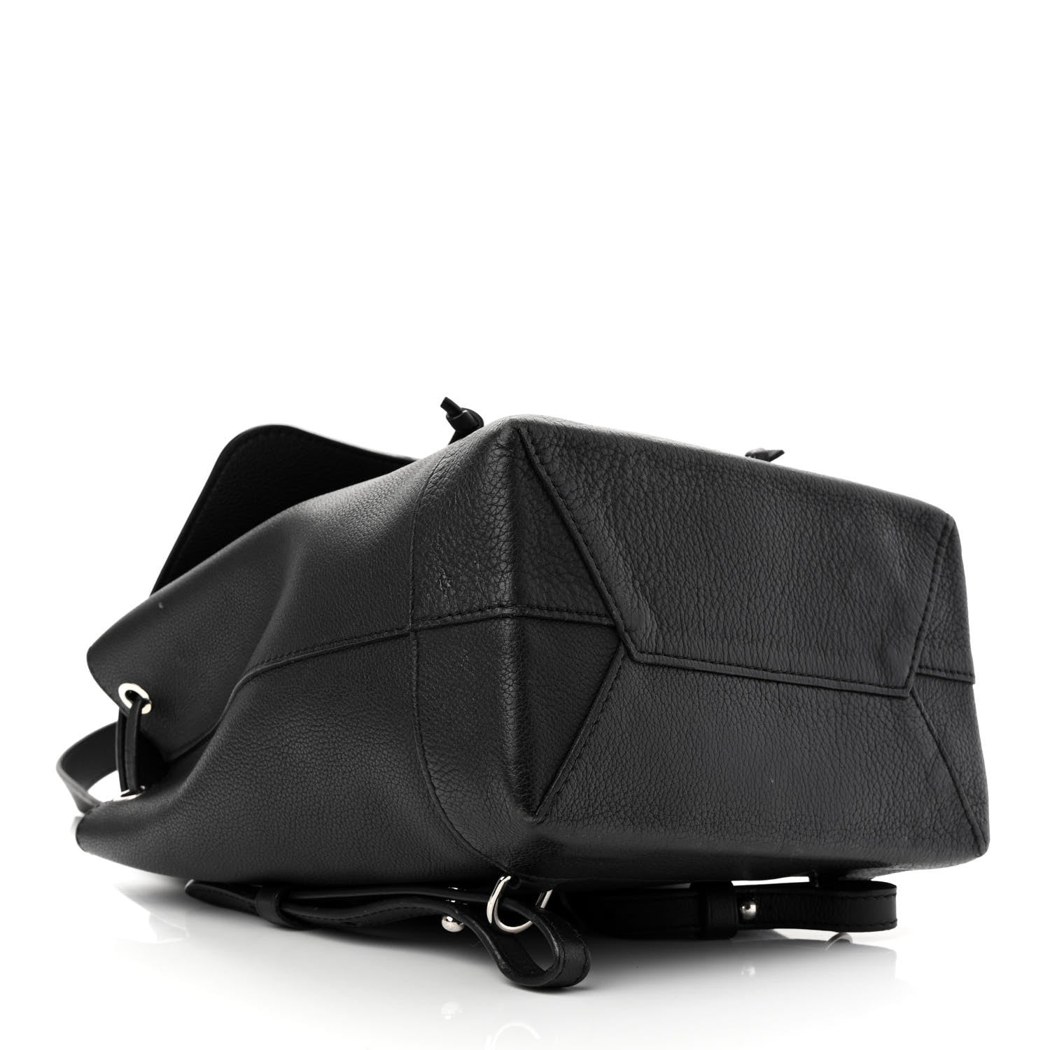 Louis Vuitton Calfskin Lockme Backpack Black 4 of 9