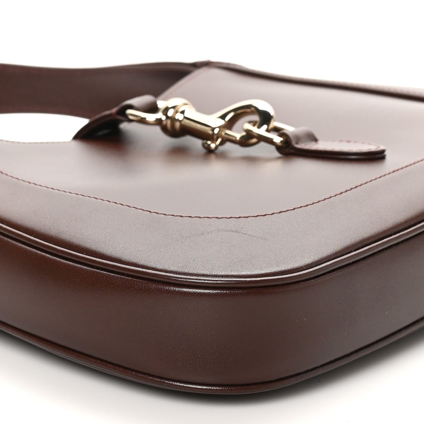 Ancora Calfskin Small Jackie Shoulder Bag Rosso