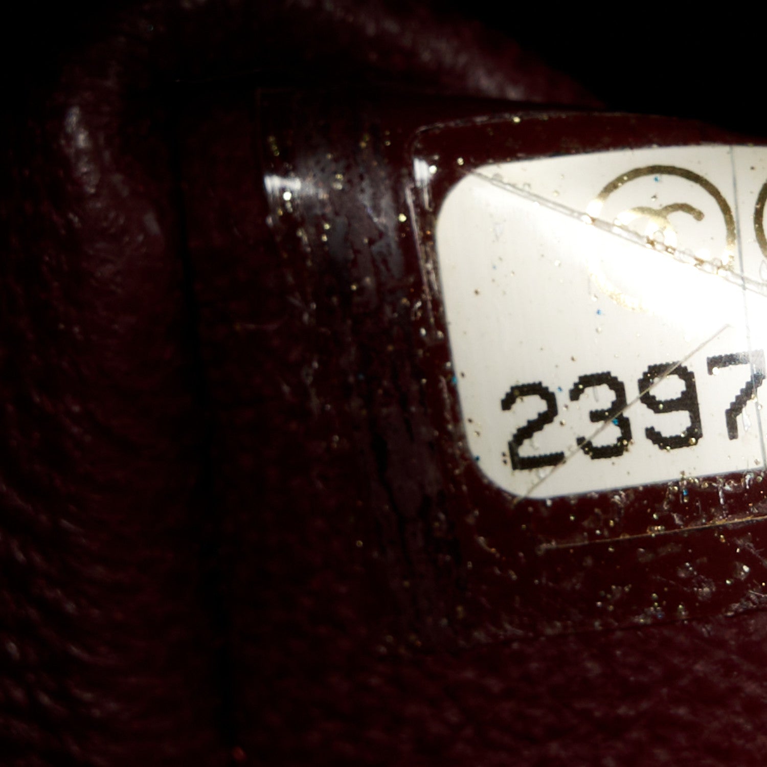 Chanel Aged Calfskin Lucky Charms 2.55 Reissue 224 Flap Black 7 of 10