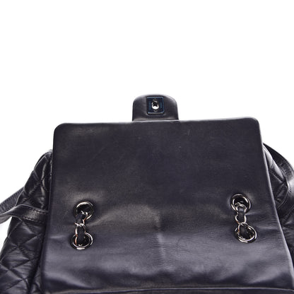 Chanel Lambskin Quilted Large Urban Spirit Backpack Navy 12 of 12