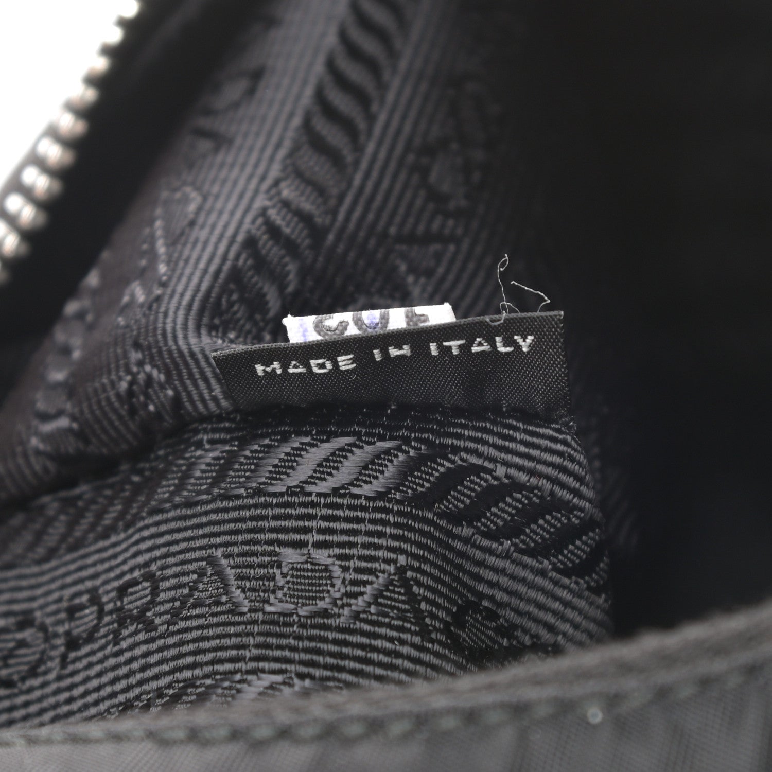 Prada Nylon Re-Edition 2005 Shoulder Bag Black 7 of 13