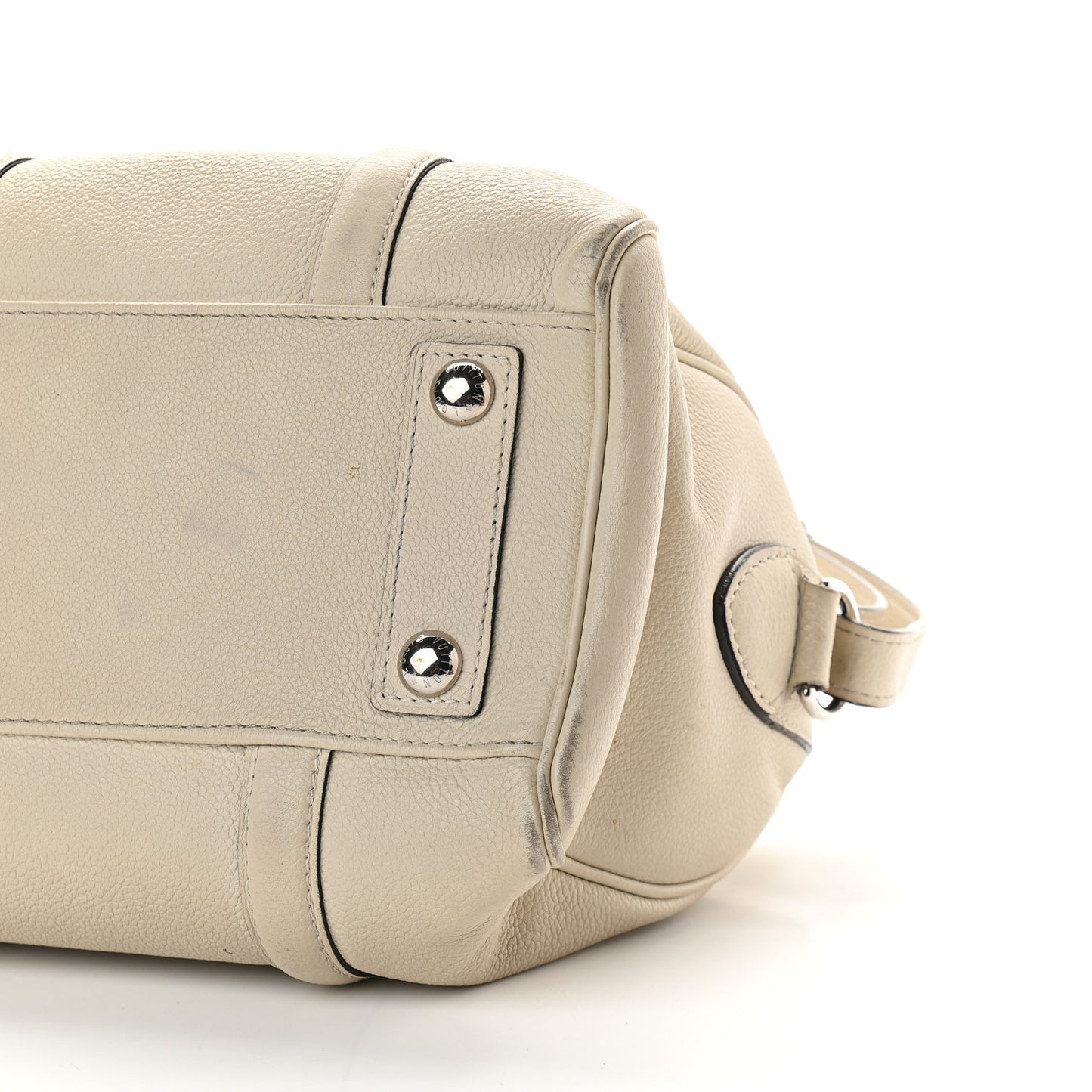 Veau Cachemire SC Bag BB Blanc Casse