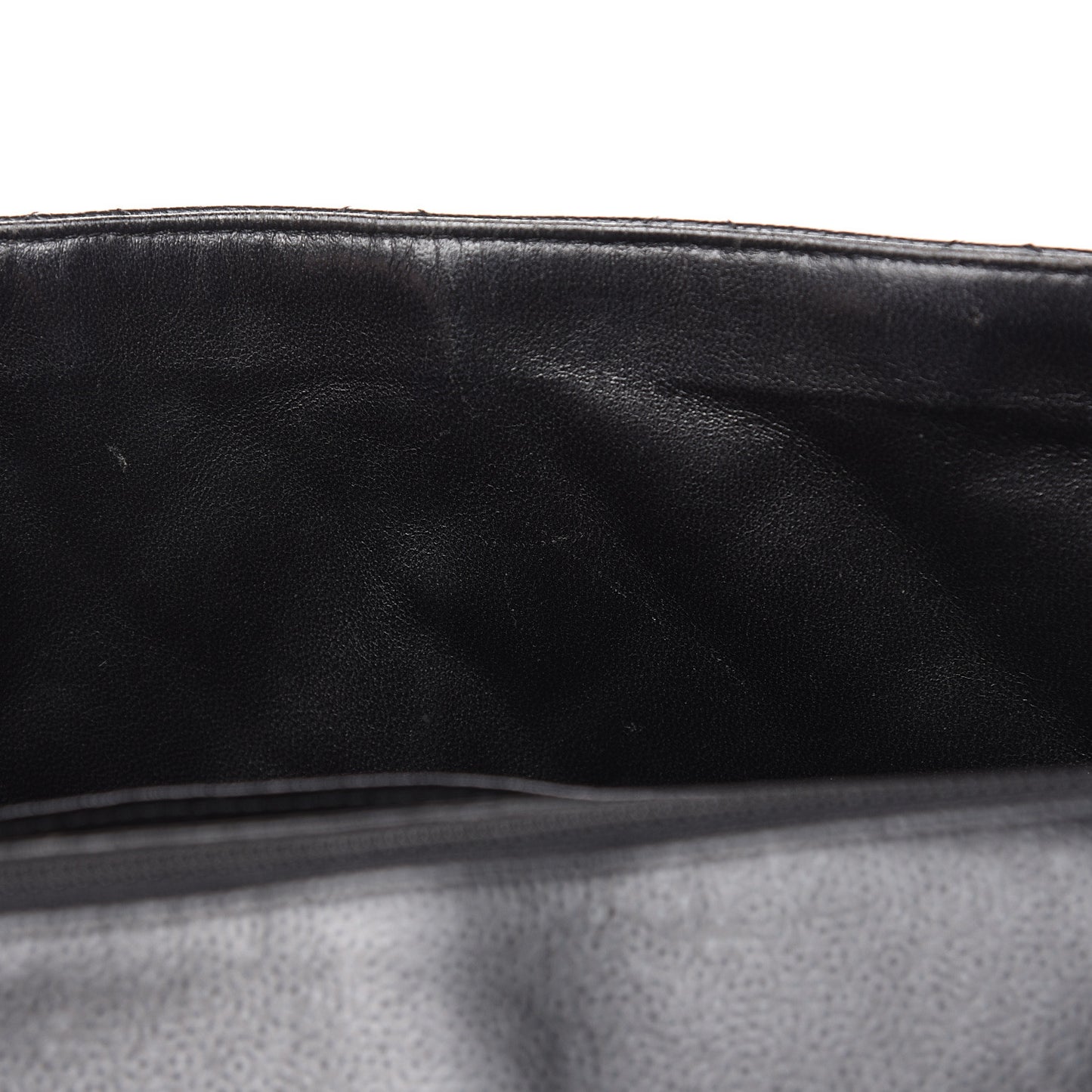 Caviar Quilted Jumbo Single Flap Black