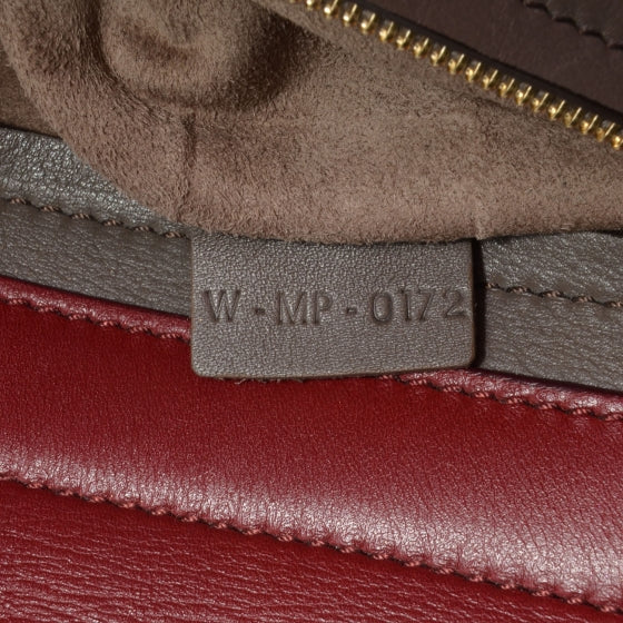 Celine Calfskin and Suede Large Tri-Color Trapeze Granite 9 of 9