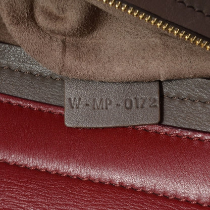 Celine Calfskin and Suede Large Tri-Color Trapeze Granite 9 of 9