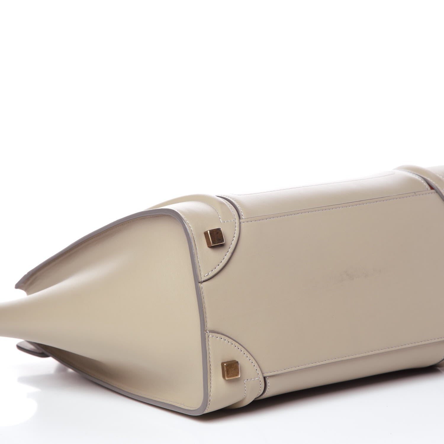 Celine Smooth Calfskin Interstice Micro Luggage Quartz 9 of 12