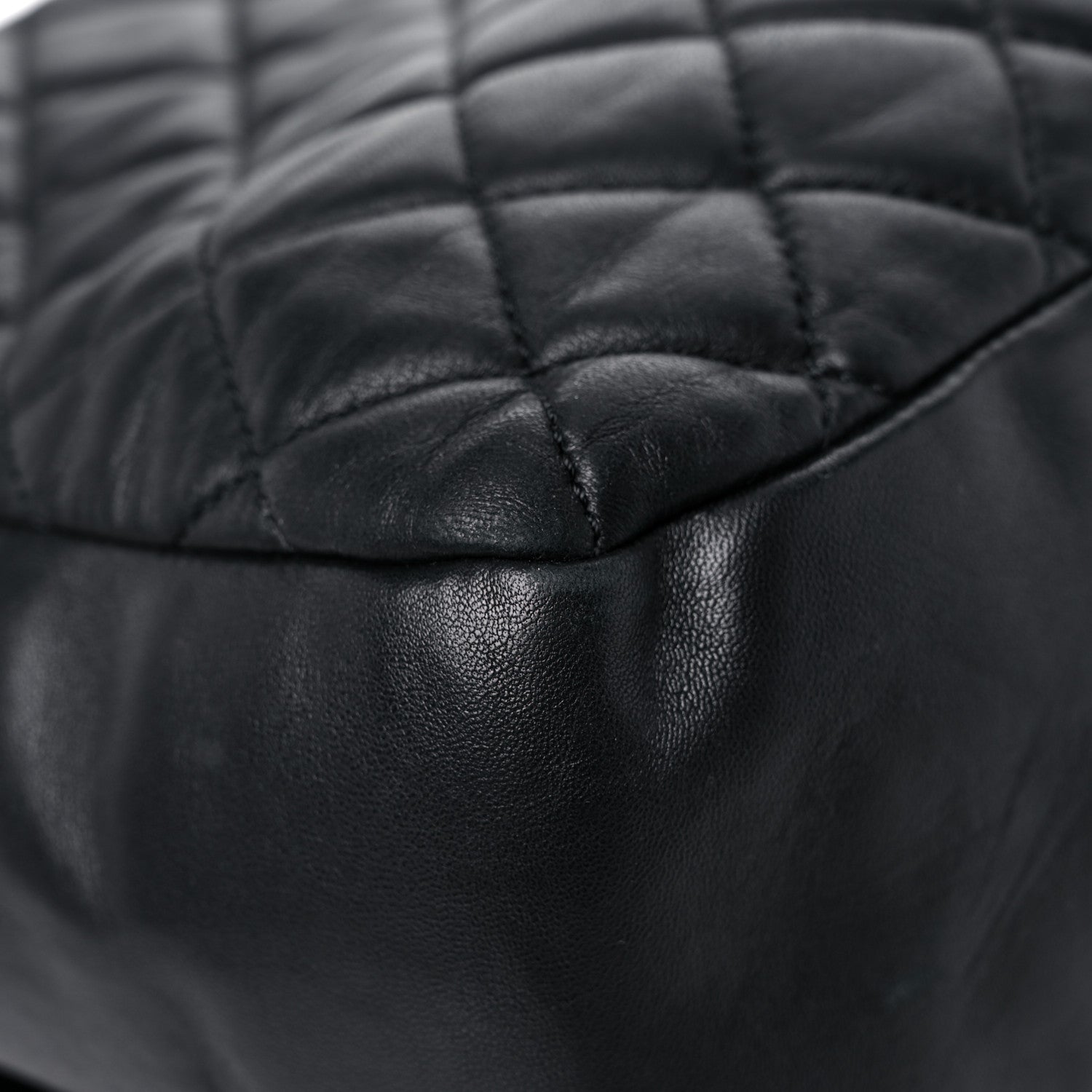 Chanel Lambskin Jumbo Coco Rain Flap Black 9 of 18