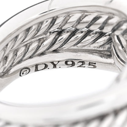 David Yurman Sterling Silver Woven Cable Ring 50 5.25 4 of 4