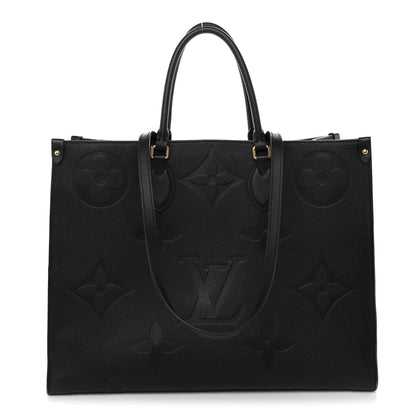 Louis Vuitton Empreinte Monogram Giant Onthego GM Black 1 of 11