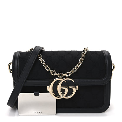 Gucci Monogram Go Small Shoulder Bag Black 3 of 10