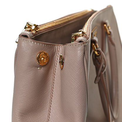 Prada Saffiano Medium Galleria Double Zip Tote Cammeo 11 of 11