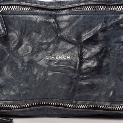 Givenchy Tumbled Sheepskin Small Pandora Navy 10 of 12