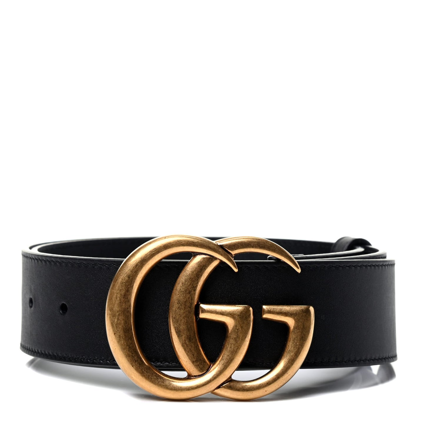 Calfskin Double G 40mm Belt 80 32 Black